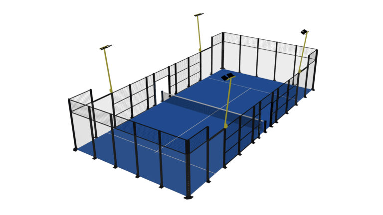italian padel campi deluxe indoor