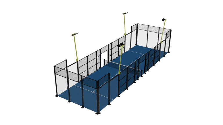 italian padel campi deluxe indoor single 1